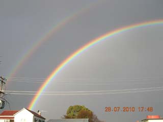 photo of the rainbow