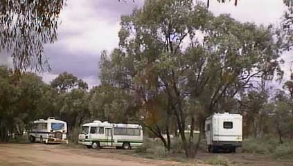 photo of a bush camp