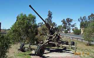 photo of a Bofors Anti-aircraft gun