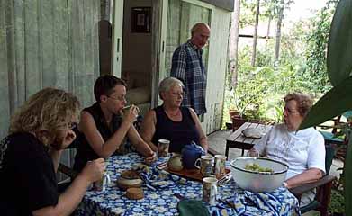 another photo of the family at Barb's house