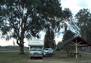 photo of the Fernvale rest area