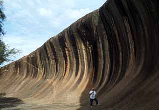 photo of wave rock