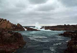 photo of canal rocks