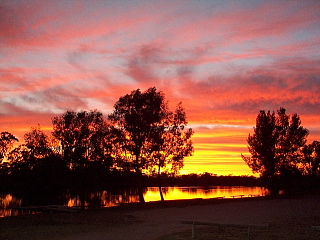 sunrise at moorook