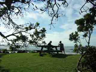 photo of val and les at woody head