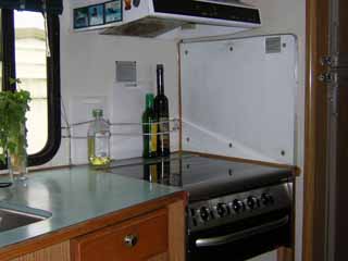 photo of the new stove