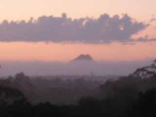 photo of a cooroy sunset looking very chinese