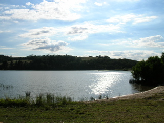 photo of the lake