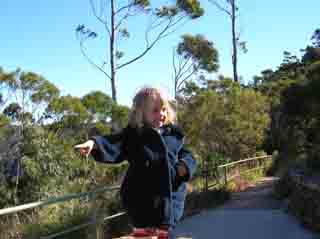 photo of claire at echo point