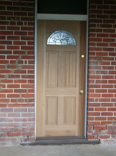 photo of the new office door